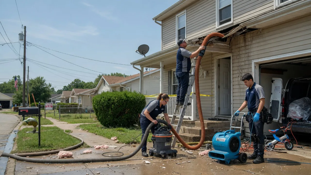 Water Damage Restoration in Ozark, IL near me
